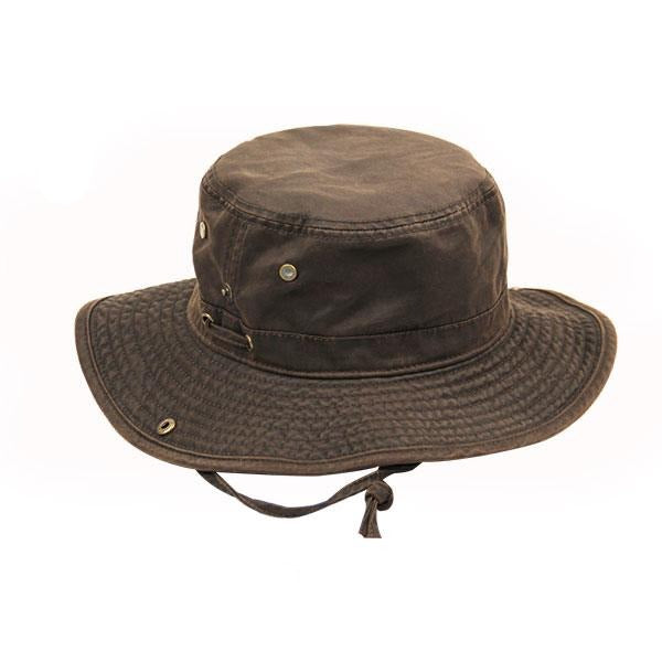 Oil Skin Bush Hat