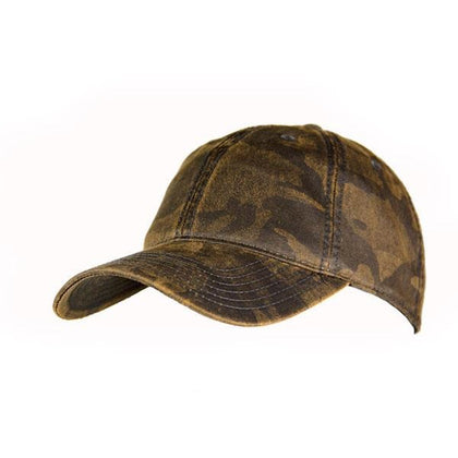 Oil Skin Camo Cap,  - GetCapped - Personalised and custom embroidered caps