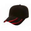 Twin V Stripe Racing Cap