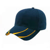 Twin V Stripe Racing Cap