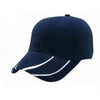 Twin V Stripe Racing Cap