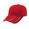 Twin V Stripe Racing Cap