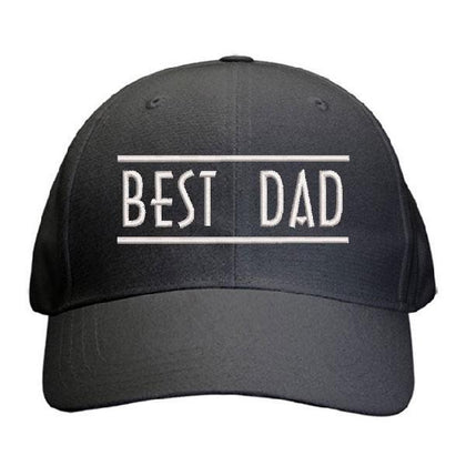 Best Dad Cap,  - GetCapped - Personalised and custom embroidered caps