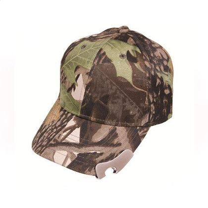 Camo Cap with Bottle Opener,  - GetCapped - Personalised and custom embroidered caps