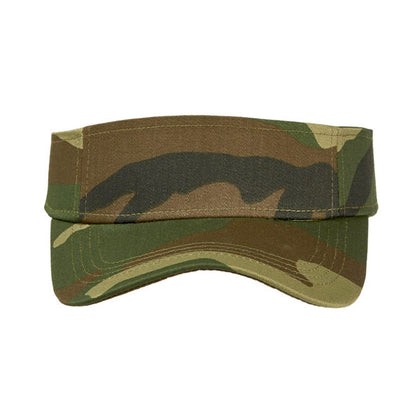 Camo Sunvisor,  - GetCapped - Personalised and custom embroidered caps