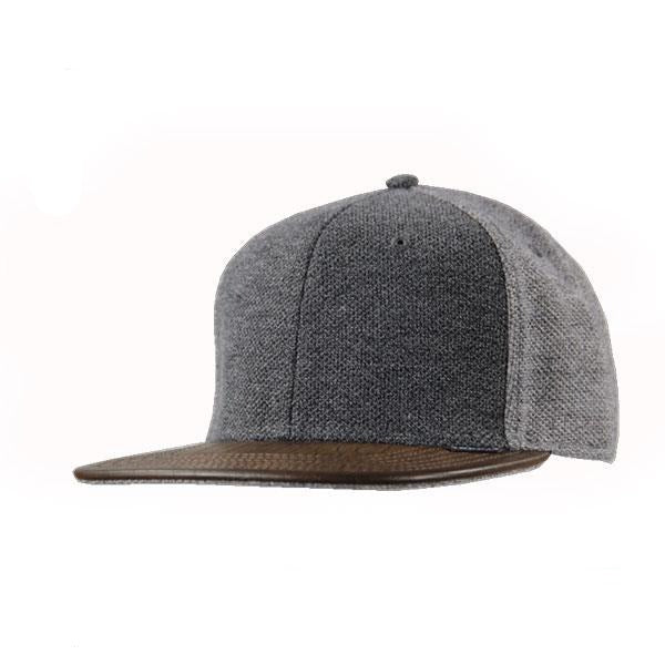 Black moulded melton flat cap online