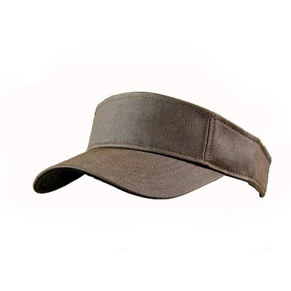 Oil Skin Sunvisor,  - GetCapped - Personalised and custom embroidered caps