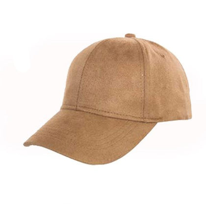 Suede 6 Panel Cap,  - GetCapped - Personalised and custom embroidered caps