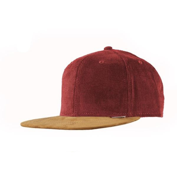 帽子 arth Corduroy Tuck Cas Topfit Corduroy Flat Peak Cap– GetCapped