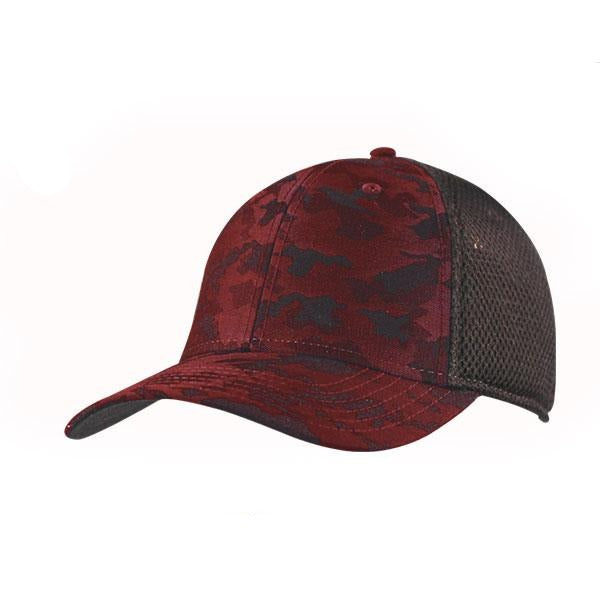 Topflex Camo Fitted Trucker Cap– GetCapped