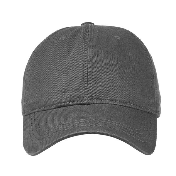 Urban Stone Washed Cotton 6 Panel Cap with Brass Buckle Closure