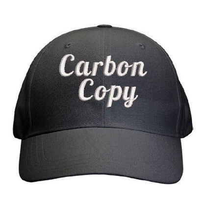 Carbon Copy Cap,  - GetCapped - Personalised and custom embroidered caps