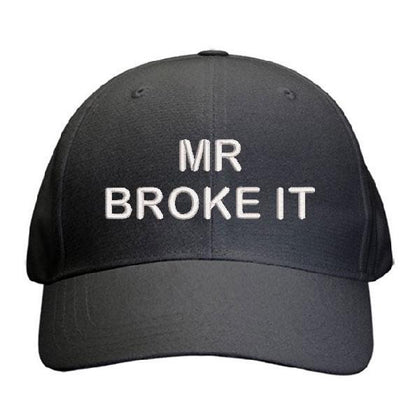 Mr Broke It Cap,  - GetCapped - Personalised and custom embroidered caps